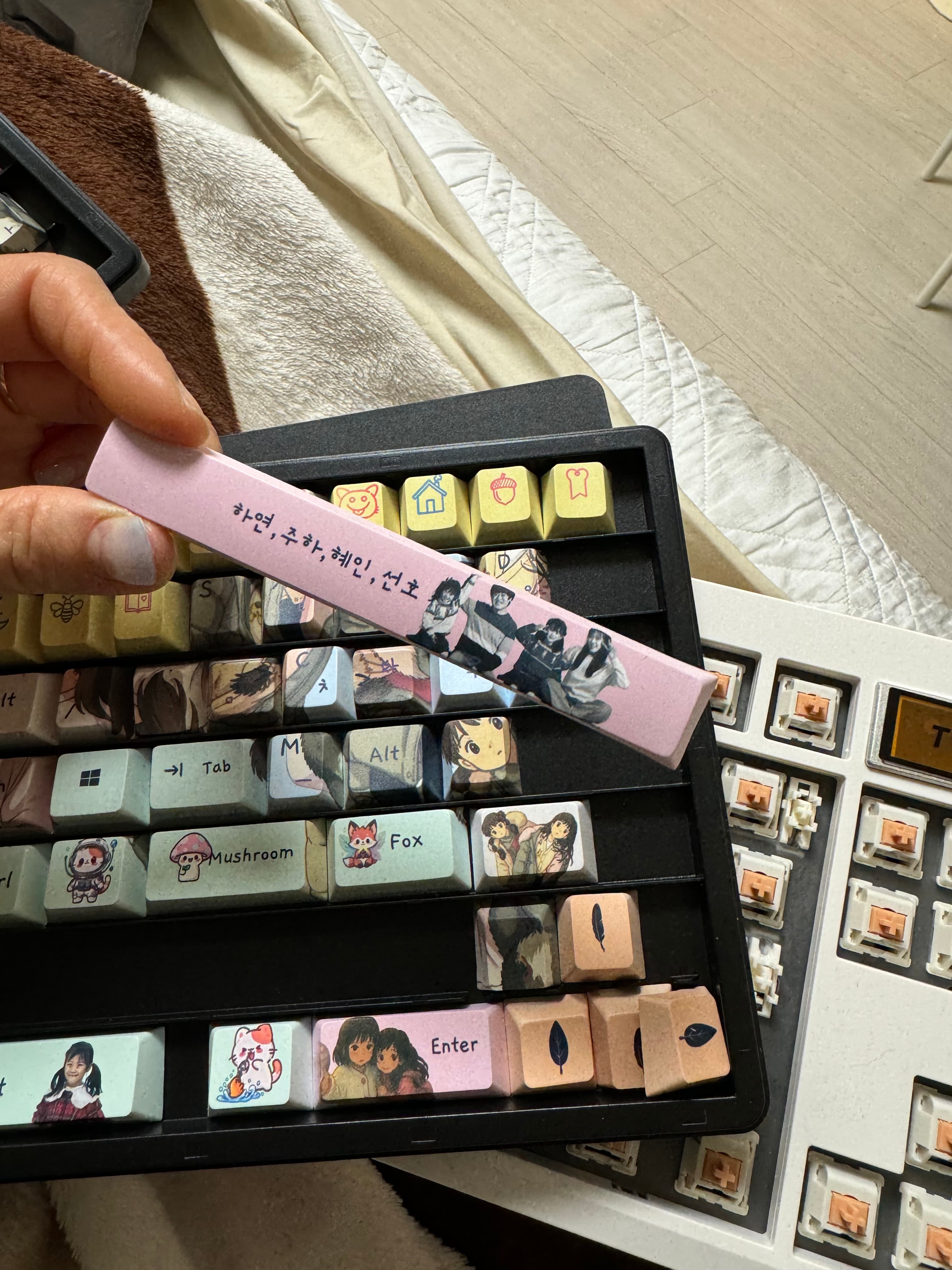 Keyboard detail shot