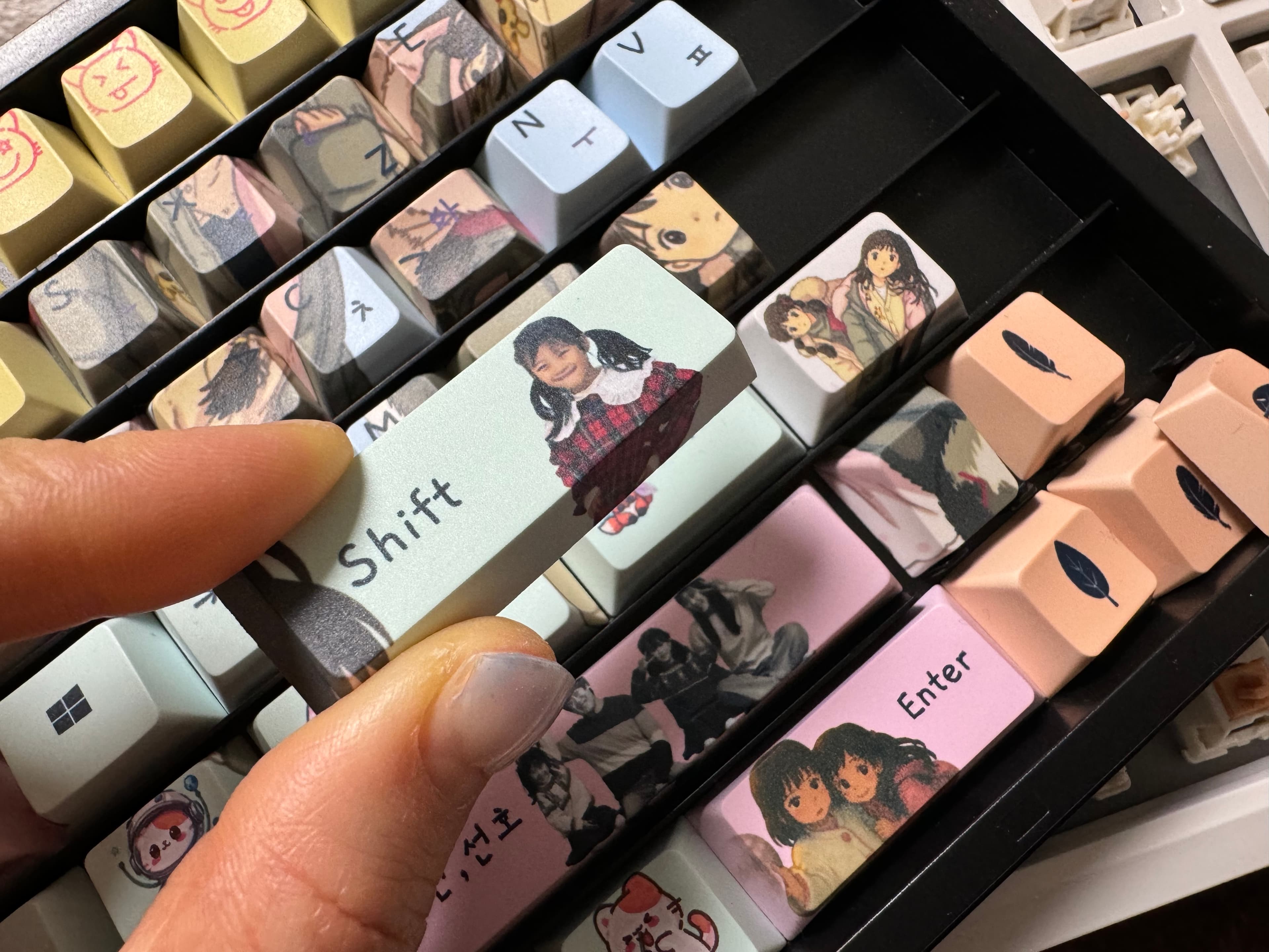 Unboxing premium keyboard